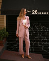 Allice Toz Pembe Blazer Ceket Allice Toz Pembe Blazer Ceket
