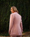 Allice Toz Pembe Blazer Ceket Allice Toz Pembe Blazer Ceket