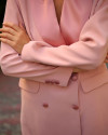 Anna Black Pembe Blazer Ceket Anna Black Pembe Blazer Ceket