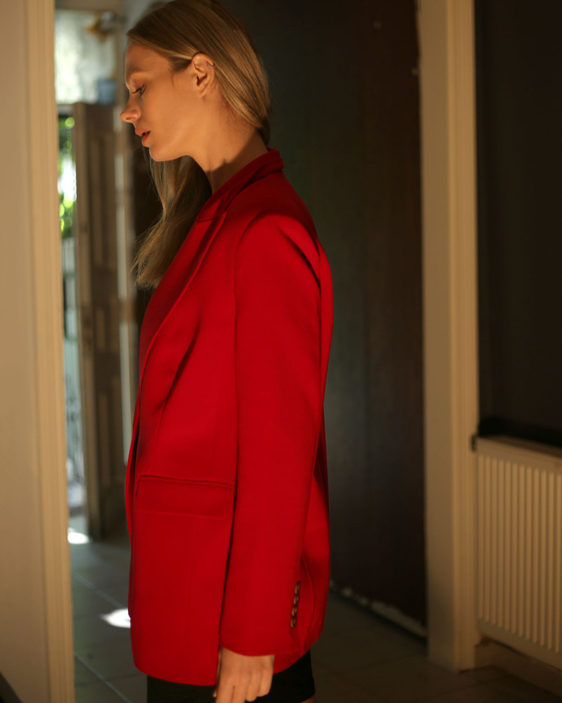 Milena Kırmızı Blazer Ceket Milena Kırmızı Blazer Ceket