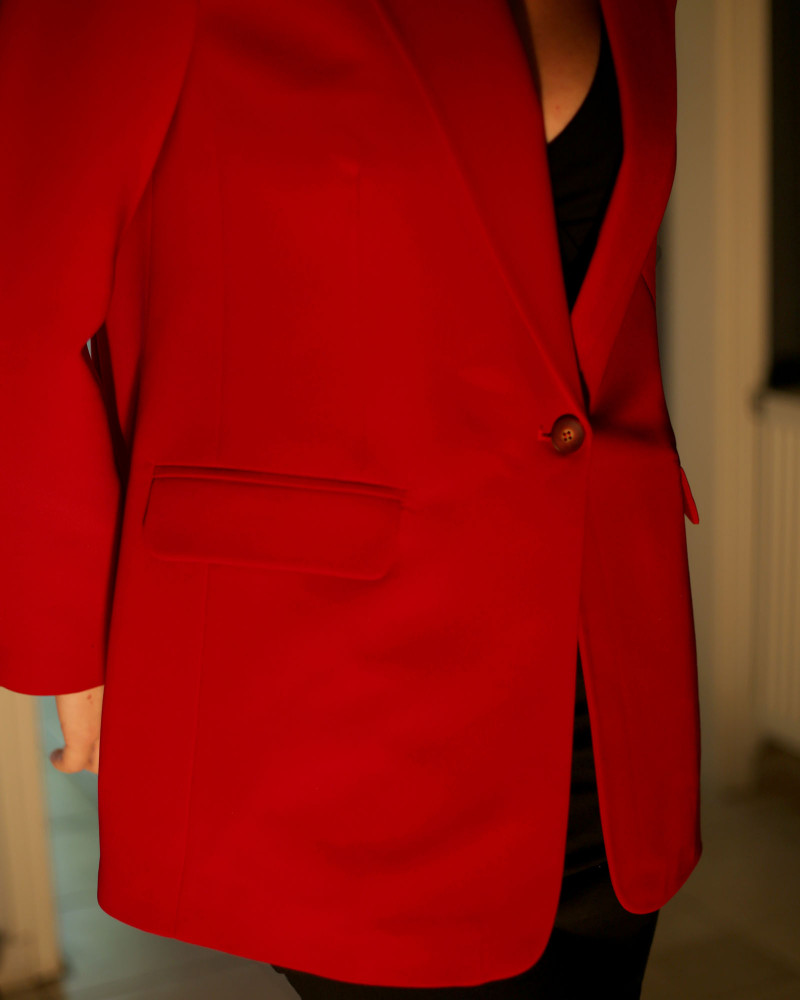 Milena Kırmızı Blazer Ceket Milena Kırmızı Blazer Ceket