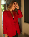Milena Kırmızı Blazer Ceket Milena Kırmızı Blazer Ceket