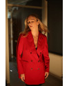 Anna Black Kırmızı Blazer Ceket Anna Black Kırmızı Blazer Ceket